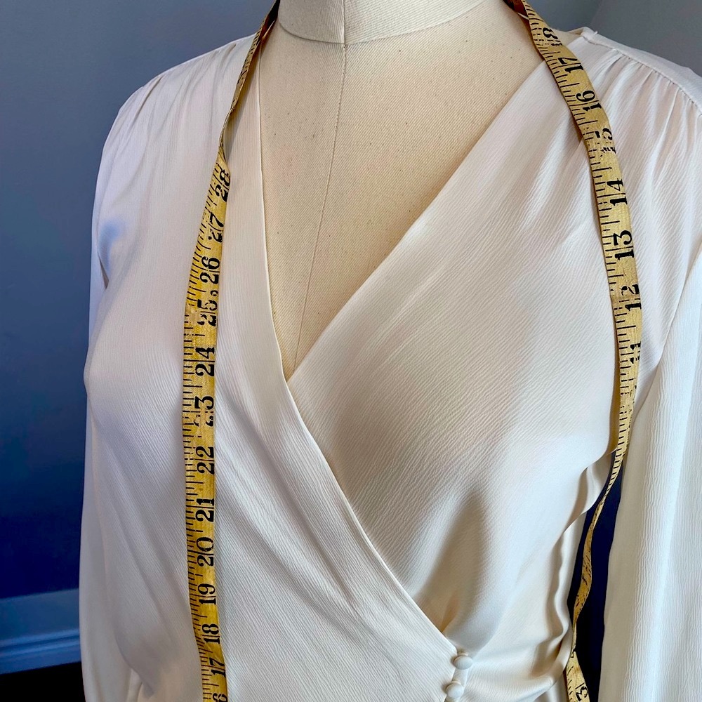 H&M wrap blouse